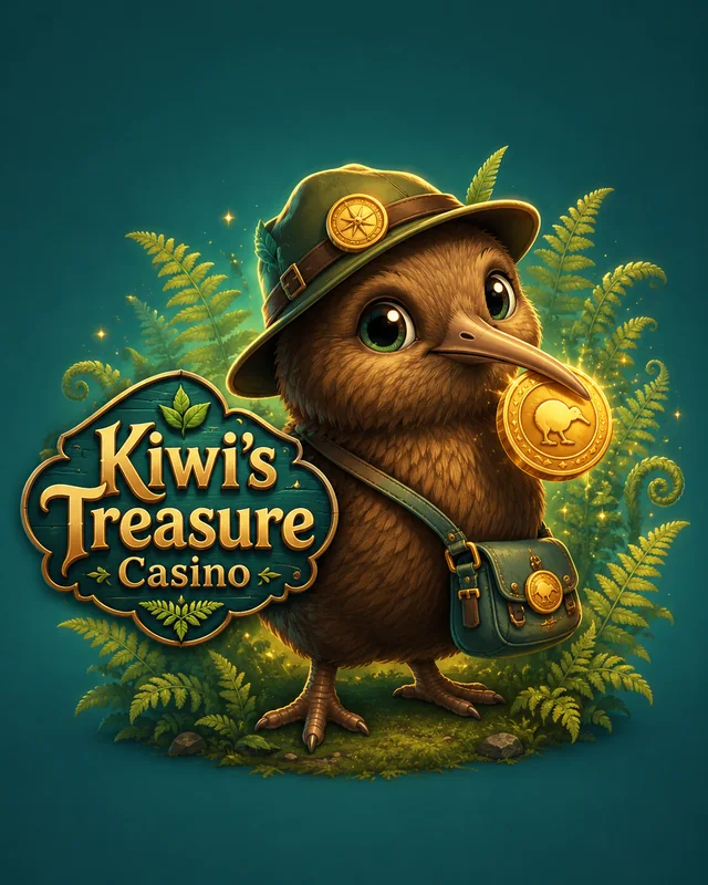 Kiwi's Treasure mascot artwork